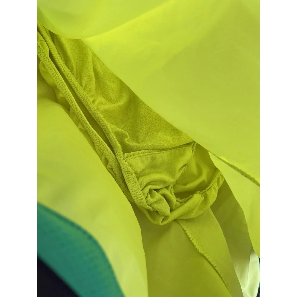Nike Dri fit yellow running shorts Size Small - Picture 2 of 5